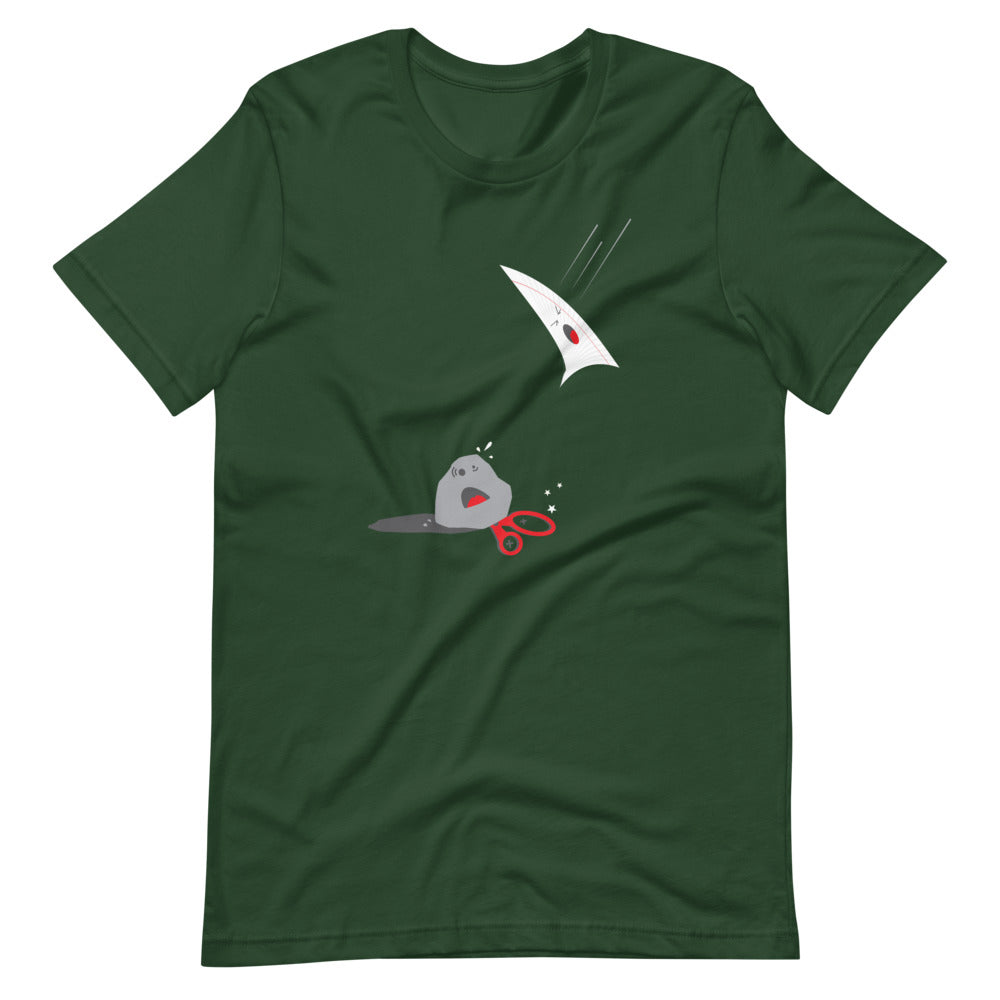Paper Beats Rock T-Shirt (Unisex)