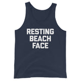 Resting Beach Face Tank Top (Unisex)
