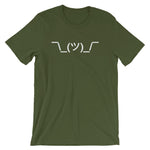 Shrug Emoticon T-Shirt (Unisex)