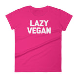 Lazy Vegan T-Shirt (Womens)