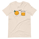 An Orange Meets His Citrusy Mother T-Shirt (Unisex)