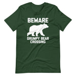 Beware: Grumpy Bear Crossing T-Shirt (Unisex)