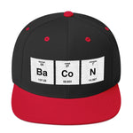 Bacon Periodic Table Element Snapback Hat