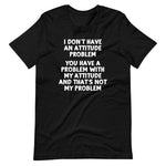 I Don't Have An Attitude Problem T-Shirt (Unisex)