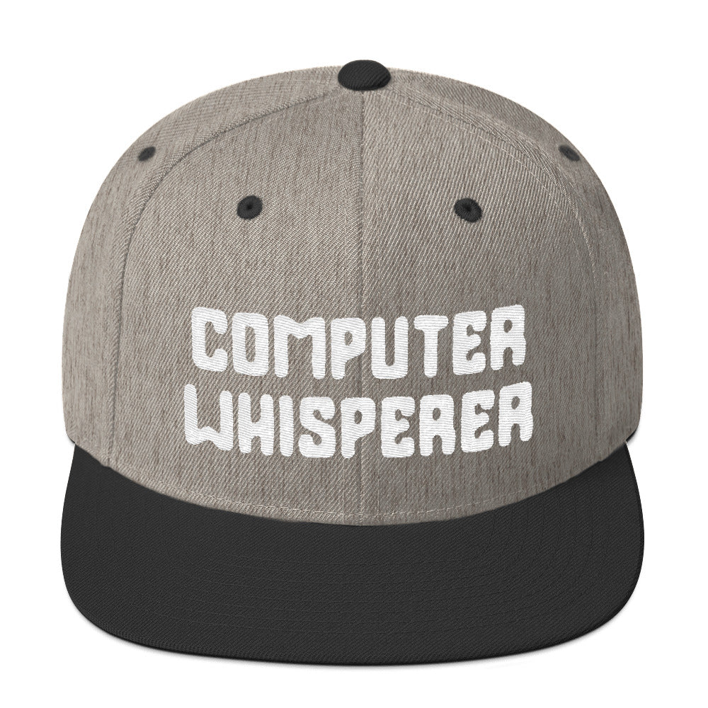 Computer Whisperer Snapback Hat – NoiseBot.com