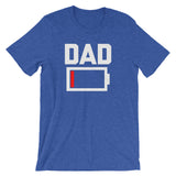 Dad Low Battery T-Shirt (Unisex)