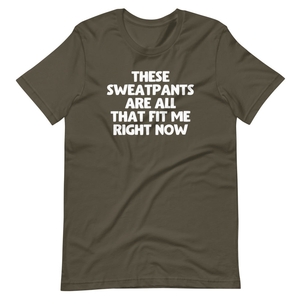 These Sweatpants Are All That Fit Me Right Now T-Shirt (Unisex)