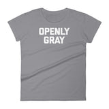 Openly Gray T-Shirt (Womens)