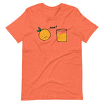 An Orange Meets His Citrusy Mother T-Shirt (Unisex)