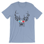 Deer 3D Glasses T-Shirt (Unisex)