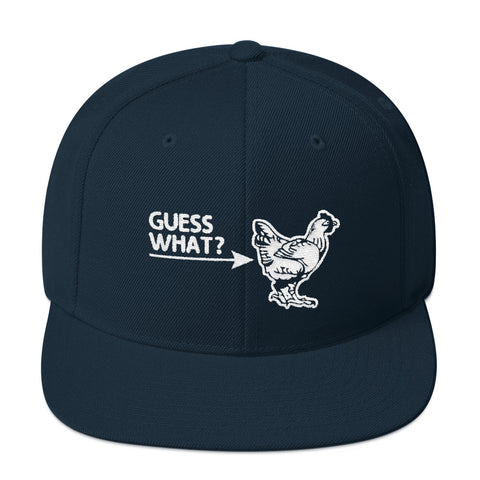 Guess What? Chicken Butt Snapback Hat