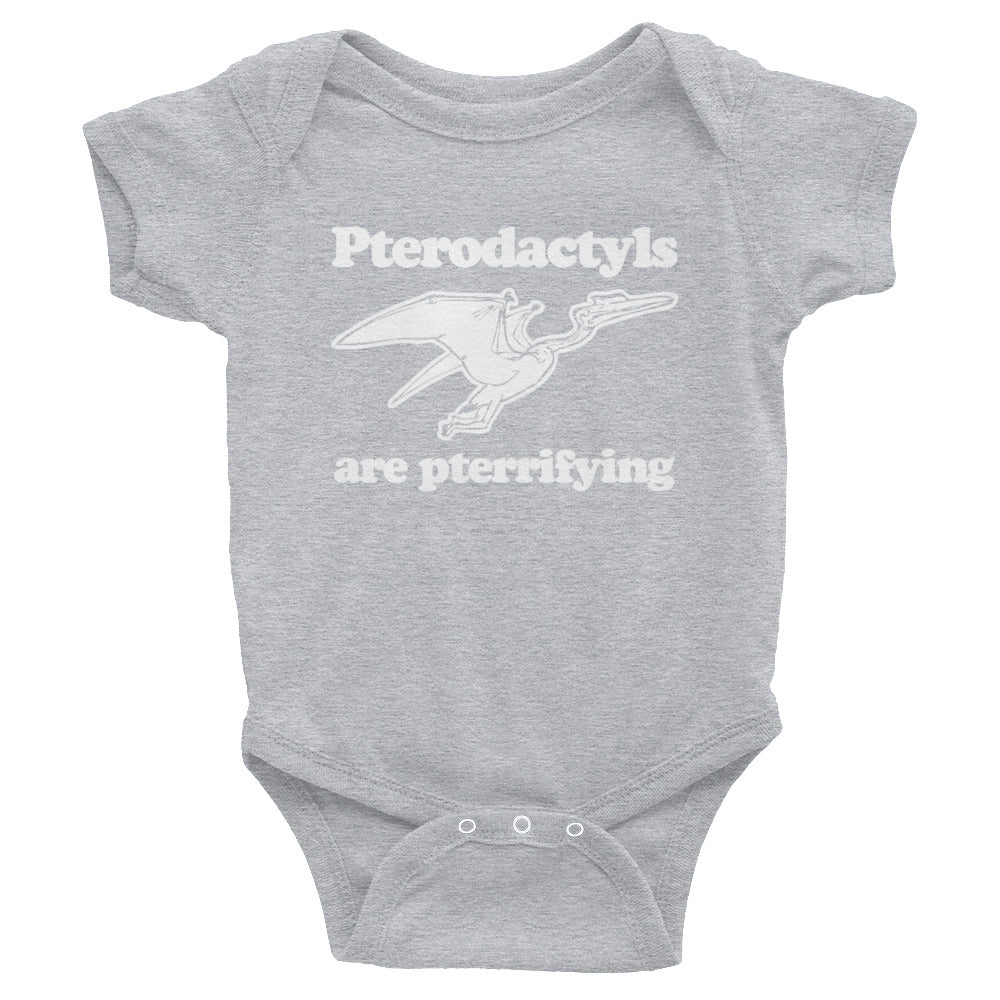 Pterodactyls Are Pterrifying Infant Bodysuit (Baby)