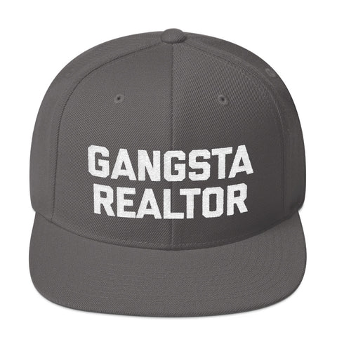 Gangsta Realtor Snapback Hat