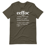 Coffee (Eeffoc Definition) T-Shirt (Unisex)