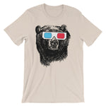 Bear 3D Glasses T-Shirt (Unisex)