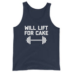 Will Lift For Cake Tank Top (Unisex)