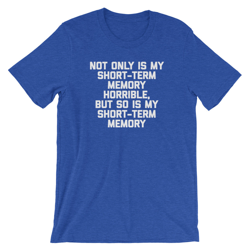 Not Only Is My Short-Term Memory Horrible, But So Is My Short-Term Memory T-Shirt (Unisex)