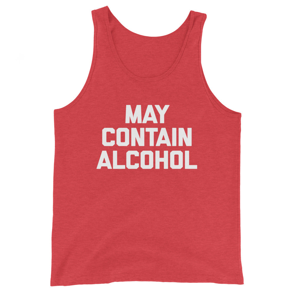 May Contain Alcohol Tank Top (Unisex)