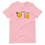 An Orange Meets His Citrusy Mother T-Shirt (Unisex)