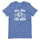 Will Bike For Beer T-Shirt (Unisex)
