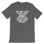 Not Only Is My Short-Term Memory Horrible, But So Is My Short-Term Memory T-Shirt (Unisex)