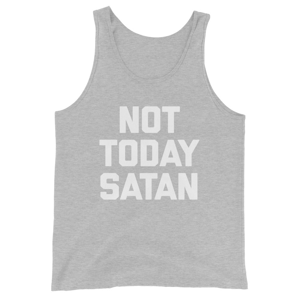 Not Today Satan Tank Top (Unisex)