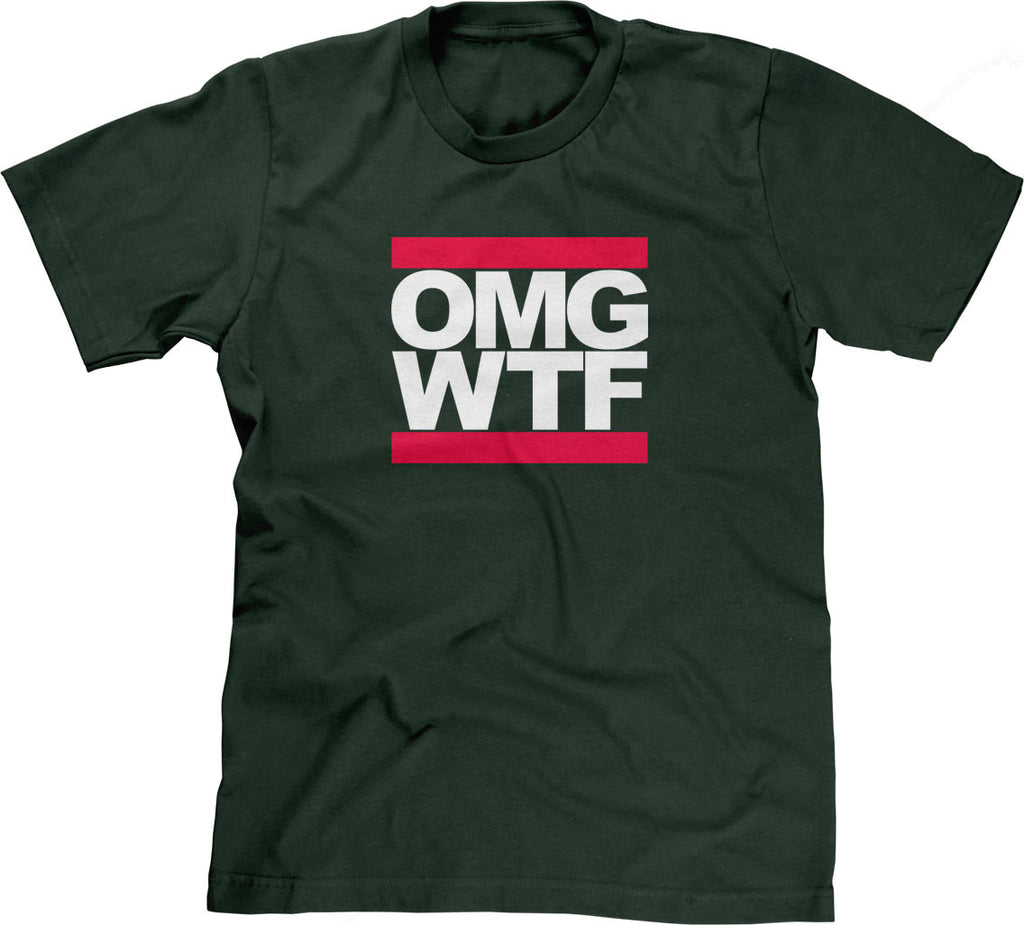 OMG WTF T-Shirt NoiseBot.com OMG WTF T-Shirt NoiseBot.com