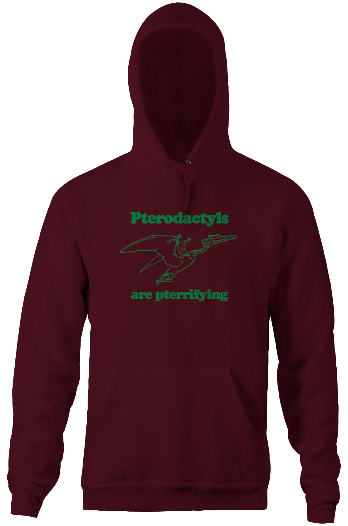 Pterodactyls Are Pterrifying Hoodie