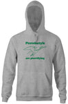 Pterodactyls Are Pterrifying Hoodie
