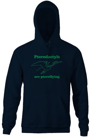 Pterodactyls Are Pterrifying Hoodie