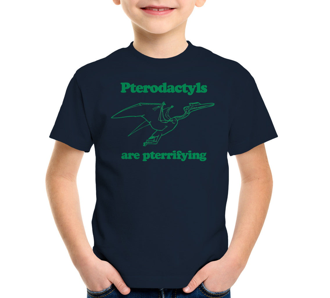 Pterodactyls Are Pterrifying T-Shirt (Unisex)