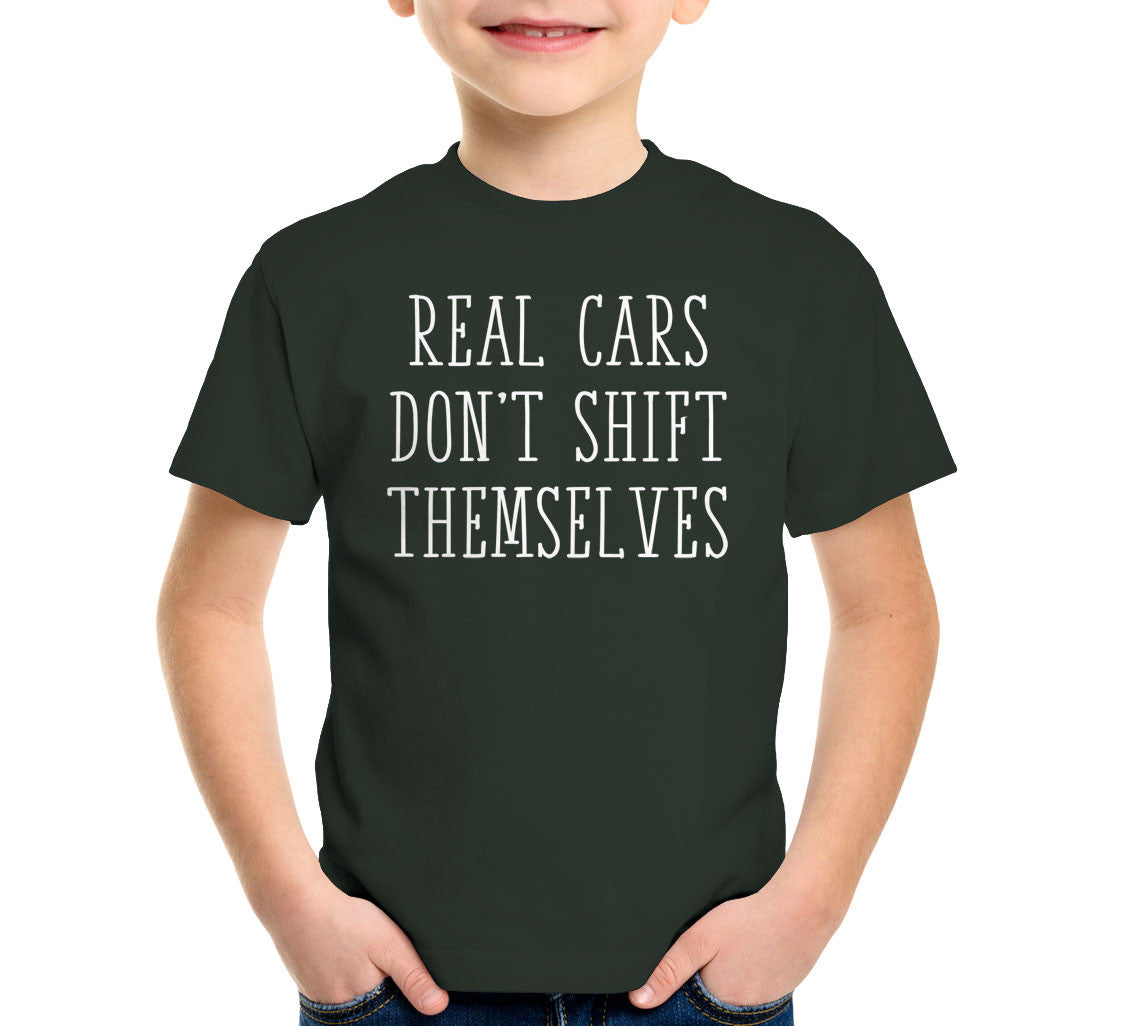 Real Cars Don't Shift Themselves T-Shirt (Unisex)