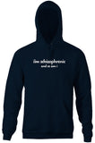 I'm Schizophrenic (And So Am I) Hoodie