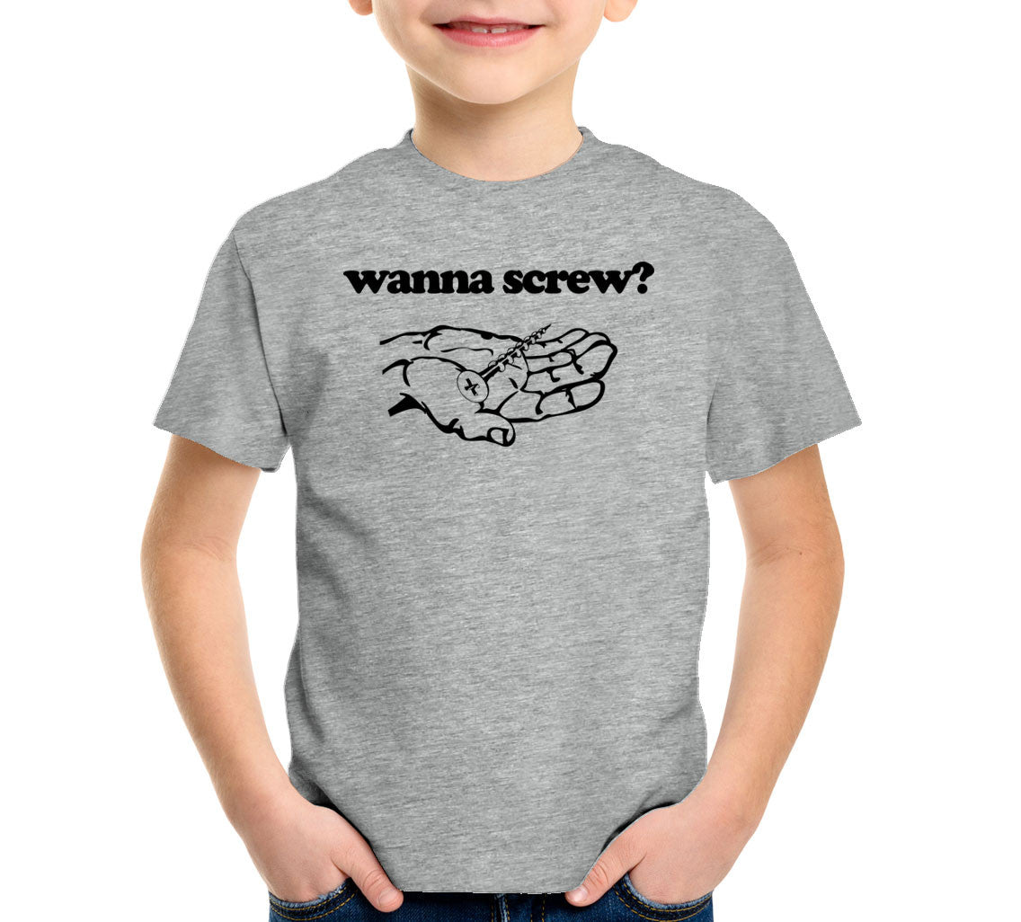 Wanna Screw? T-Shirt (Unisex)