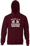 This Girl Is An Awesome Sister Hoodie