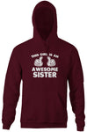 This Girl Is An Awesome Sister Hoodie