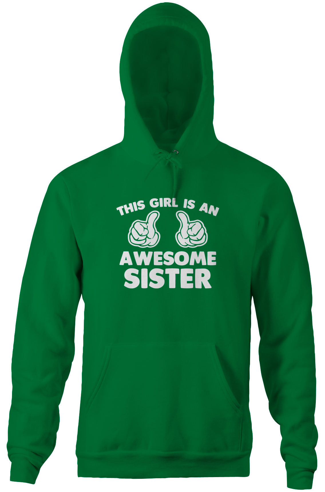 This Girl Is An Awesome Sister Hoodie