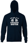 This Girl Is An Awesome Sister Hoodie