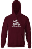 I Do My Own Stunts Hoodie