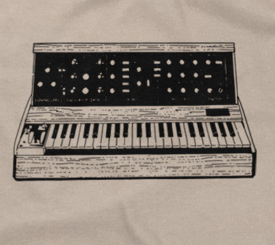 Vintage Synthesizer T-Shirt (Unisex)