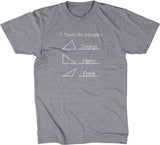 Name The Triangles (Math Problem) T-Shirt