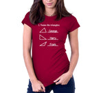 Name The Triangles (Math Problem) T-Shirt