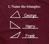 Name The Triangles (Math Problem) T-Shirt