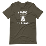 I Want To Leave T-Shirt (Unisex)