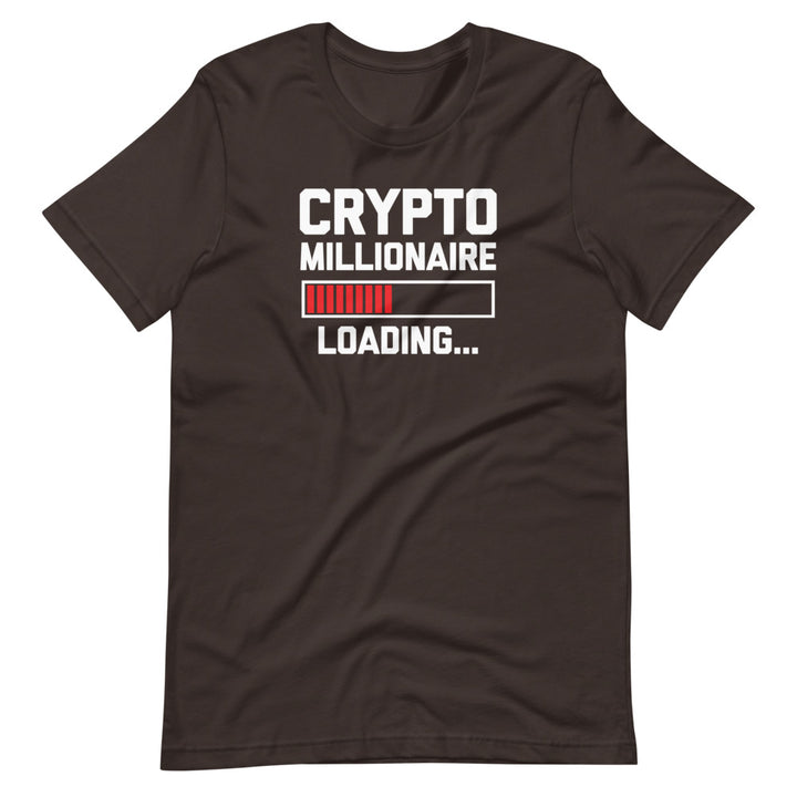 T-shirt Uomo Crypto Millionaire – Maglietta Bitcoin Stampa Morbida, Cotone UK - Foto 3