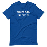Today's Plan: Coffee, Biking, Beer T-Shirt (Unisex)