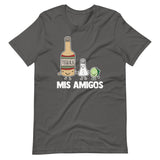 Mis Amigos (Tequila, Salt, Lime) T-Shirt (Unisex)
