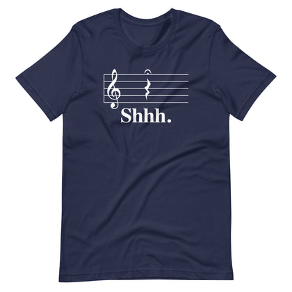Shhh (Sheet Music) T-Shirt (Unisex)