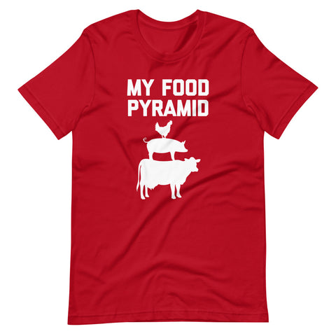 My Food Pyramid T-Shirt (Unisex)